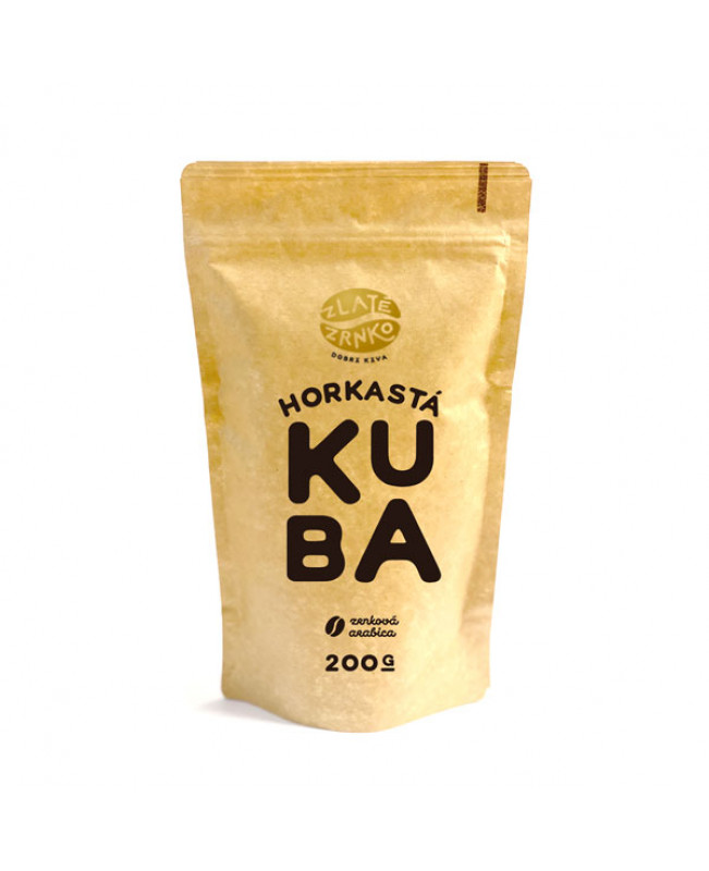 Káva Zlaté Zrnko – Kuba “HORKASTÁ”-1kg ZRNKOVÁ